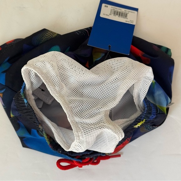 NWT PAUL SMITH Baby Swim Shorts Bathing Suit Ocean Tropical Fish Print Size 6M - Picture 7 of 12
